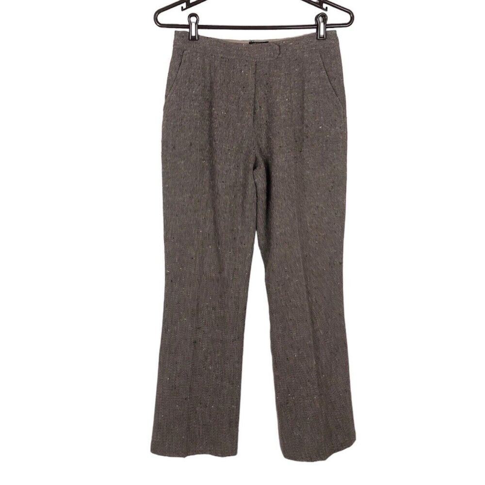 Vintage American Eagle Brown Wool Pants Lined Women's Size 4
